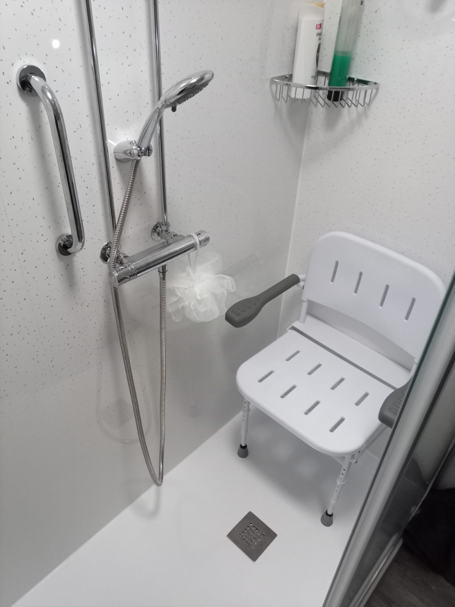 Assisted Bathroom installed with low leverl shower in Barnsley By A - Z Home Improvements 13 Assisted Bathroom installed with low leverl shower in Barnsley By A - Z Home Improvements 13